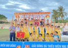 Đoàn xã Tượng Sơn tổ chức giải bóng đá U11 và U14 hè 2023