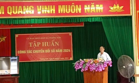 Tập huấn công tác tuyển đổi số 